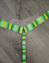 Load image into Gallery viewer, Lime green serape breastcollar
