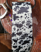 Load image into Gallery viewer, Black cowprint tack set