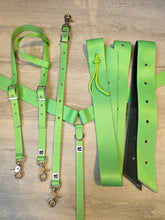Load image into Gallery viewer, Solid lime green tack set