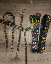 Load image into Gallery viewer, Scary pumpkins tack set