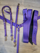 Load image into Gallery viewer, Solid purple tack set