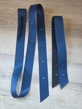 Load image into Gallery viewer, Navy latigo and off billet set