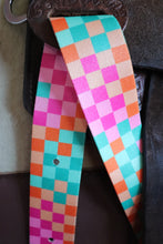 Load image into Gallery viewer, Retro checkers latigo and off billet set
