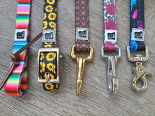 Load image into Gallery viewer, Orange serape headstall
