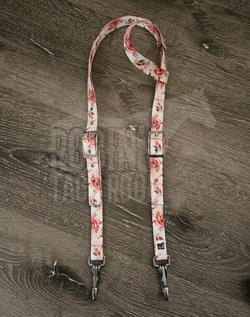 Pink roses headstall