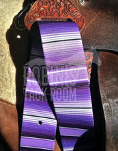 Load image into Gallery viewer, Purple serape tack set
