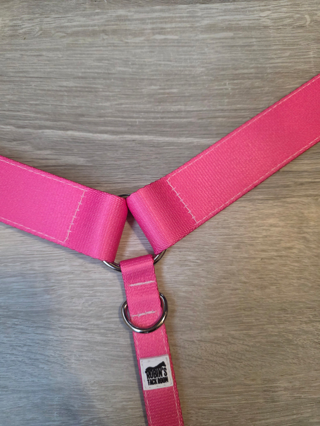 Solid pink breastcollar