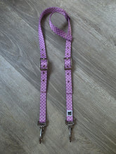 Load image into Gallery viewer, Lavender checkered headstall
