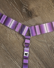 Load image into Gallery viewer, Purple serape breastcollar
