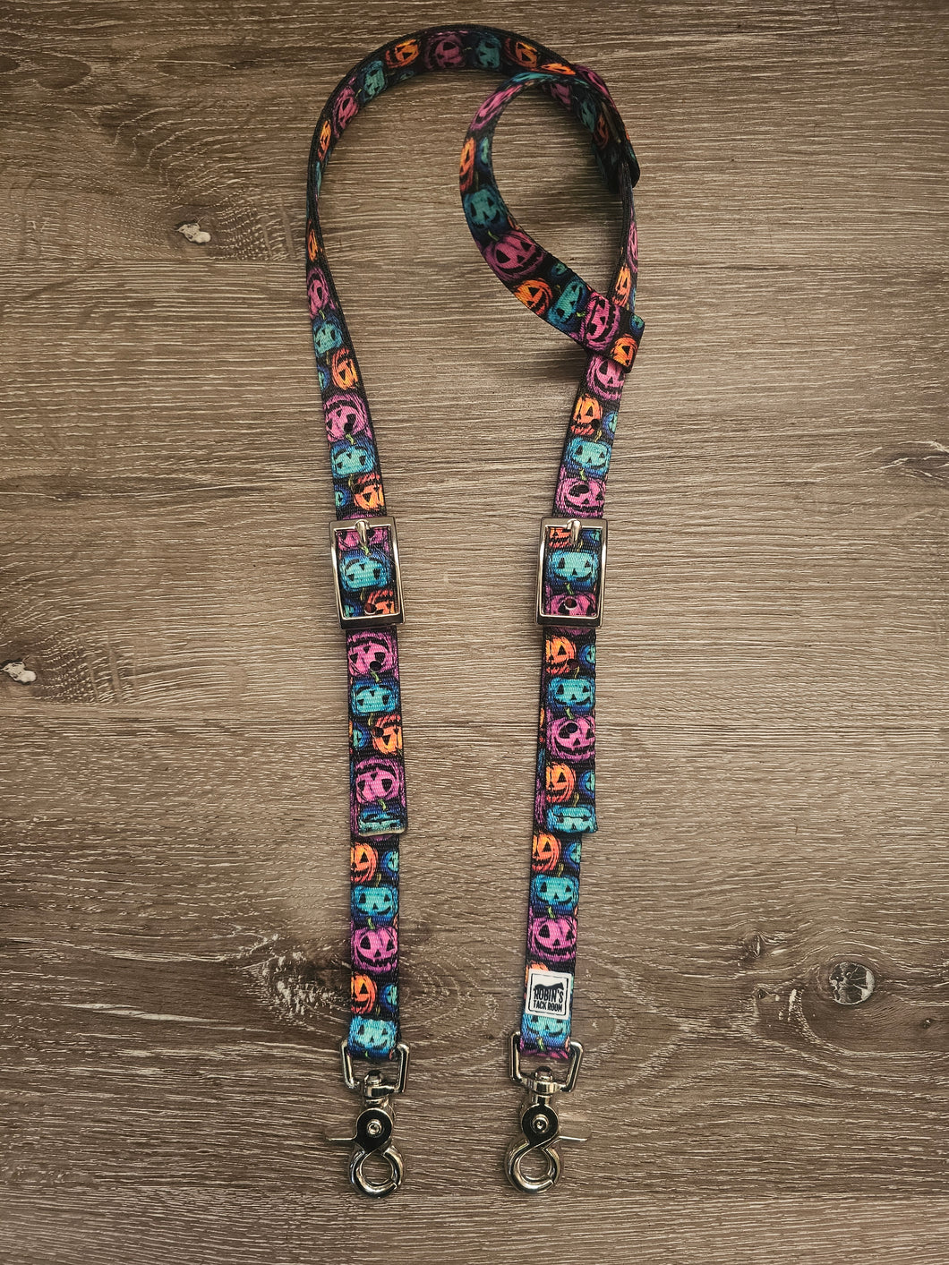 Colorful pumpkins headstall