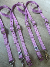 Load image into Gallery viewer, Lavender checkered headstall
