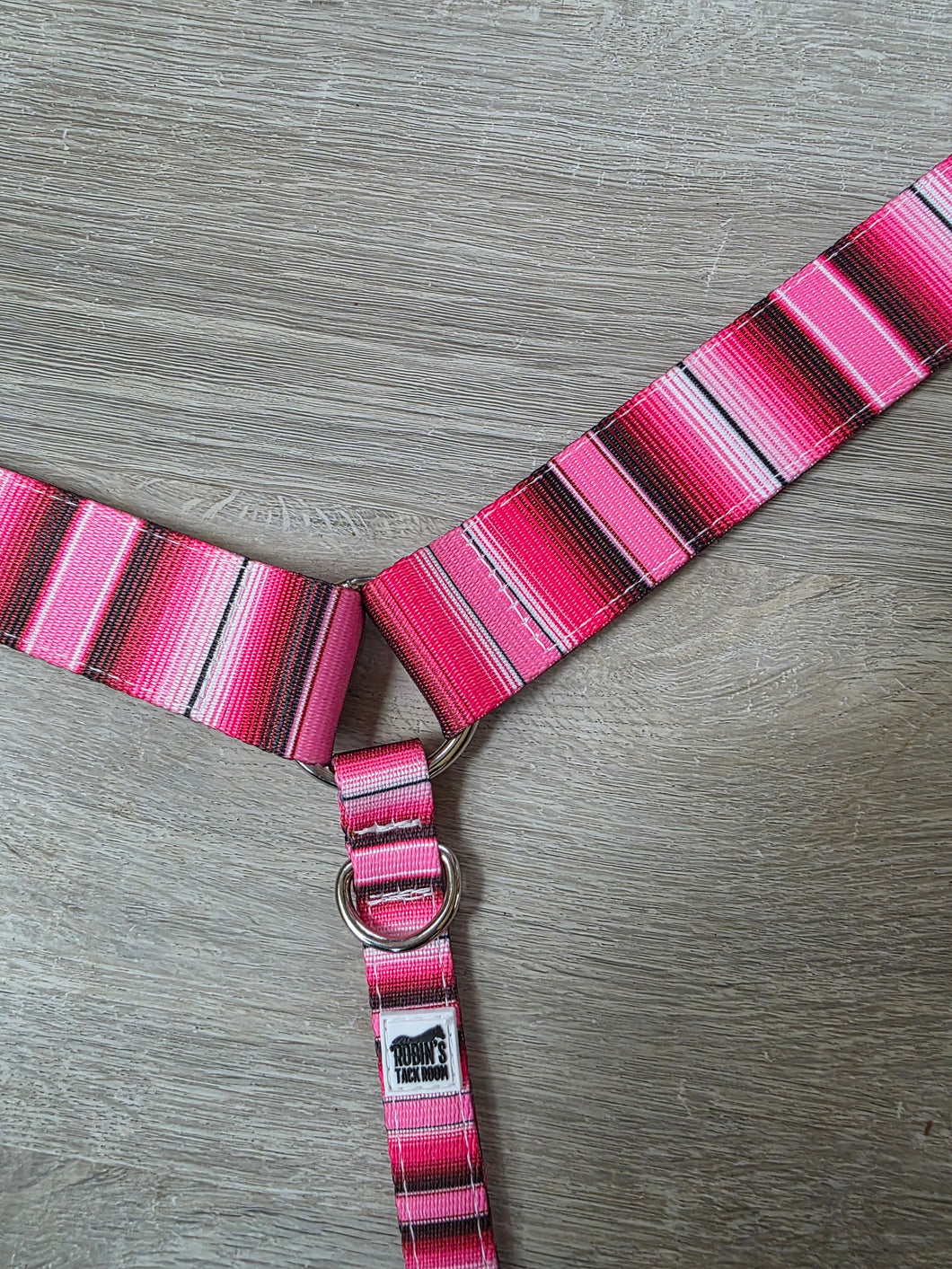 Pink serape breastcollar