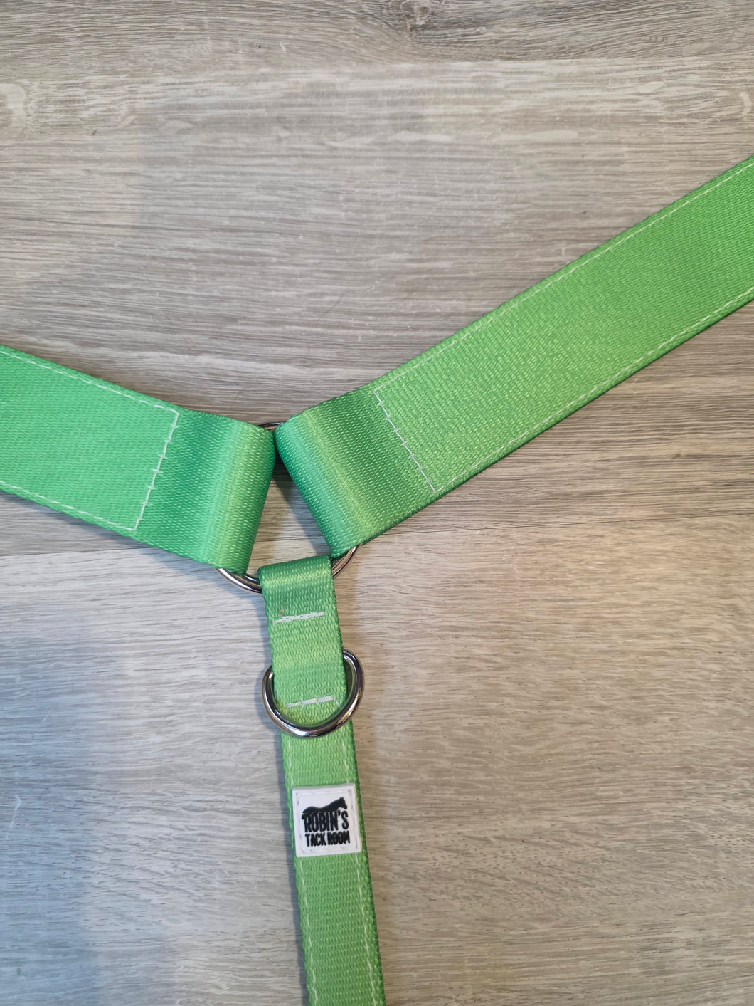Solid lime green breastcollar