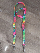 Load image into Gallery viewer, Neon tie dye headstall
