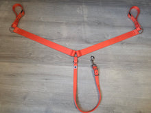 Load image into Gallery viewer, Solid orange breastcollar
