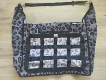 Load image into Gallery viewer, Black cheetah hay bag
