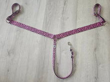 Load image into Gallery viewer, Pink leopard breastcollar
