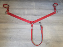 Load image into Gallery viewer, Solid red breastcollar
