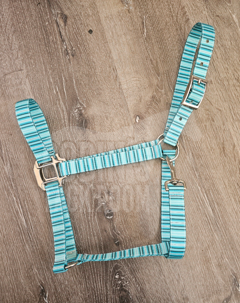 Blue serape halter