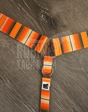 Load image into Gallery viewer, Orange serape breastcollar
