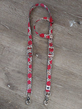 Load image into Gallery viewer, Cheetah roses headstall
