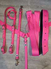 Load image into Gallery viewer, Solid pink tack set

