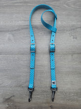 Load image into Gallery viewer, Blue checkered headstall
