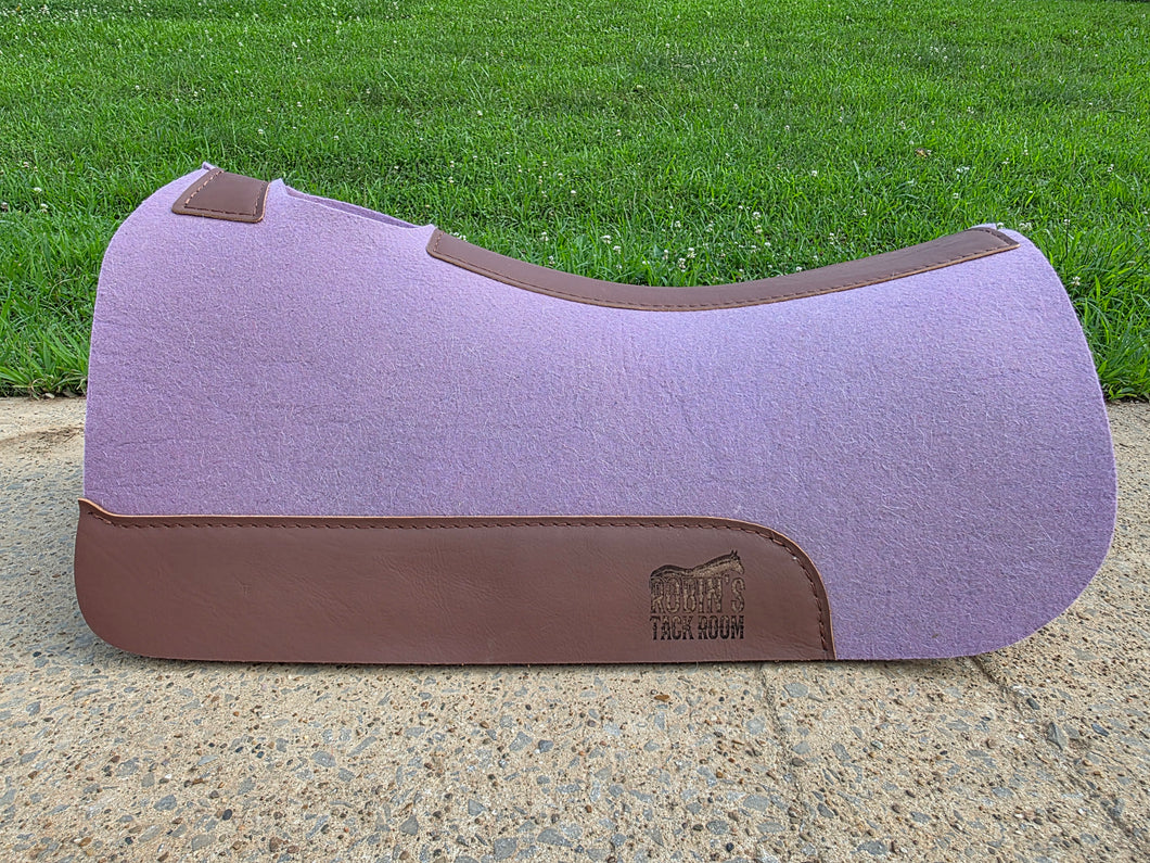 Lavender saddle pad 28x28