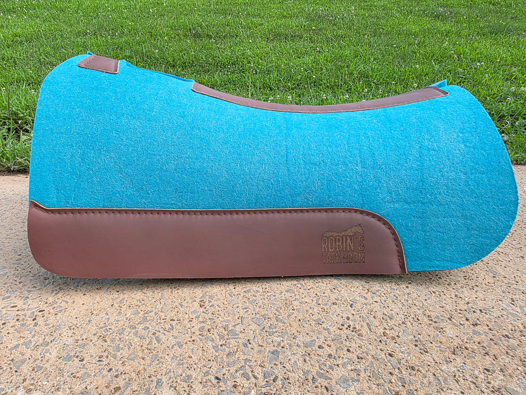 Blue saddle pad 30x30