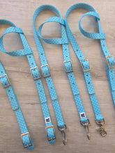 Load image into Gallery viewer, Blue checkered headstall
