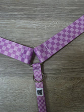 Load image into Gallery viewer, Lavender checkered breastcollar
