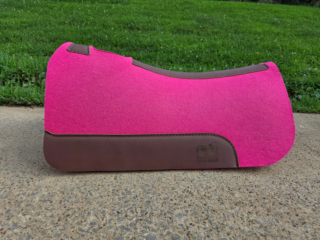 Pink saddle pad 30x30