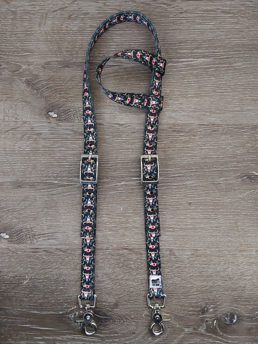 Steer skull headstall