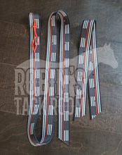 Load image into Gallery viewer, Thin red line latigo and off billet set
