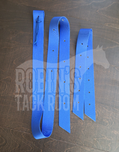 Load image into Gallery viewer, Royal blue latigo and off billet set
