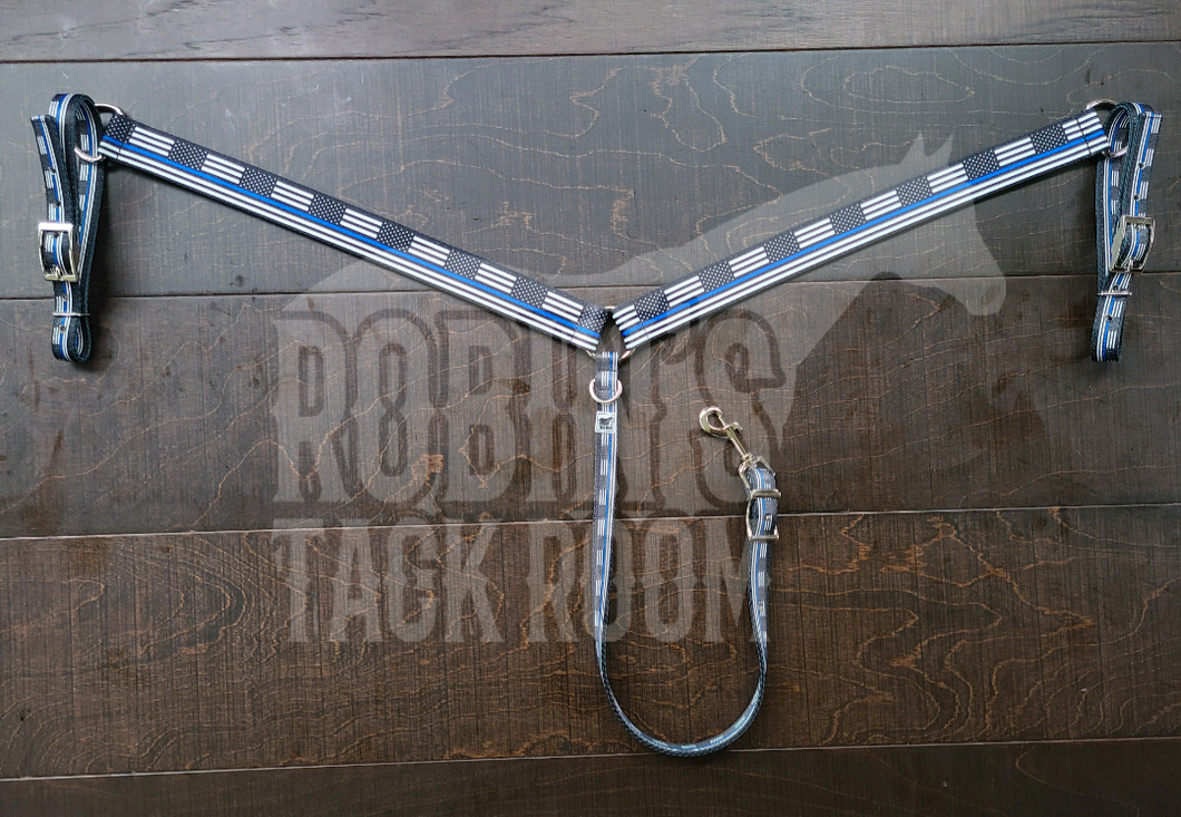 Thin blue line breastcollar