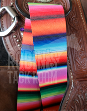 Load image into Gallery viewer, Serape latigo and off billet set
