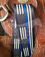 Load image into Gallery viewer, Thin blue line latigo and off billet set
